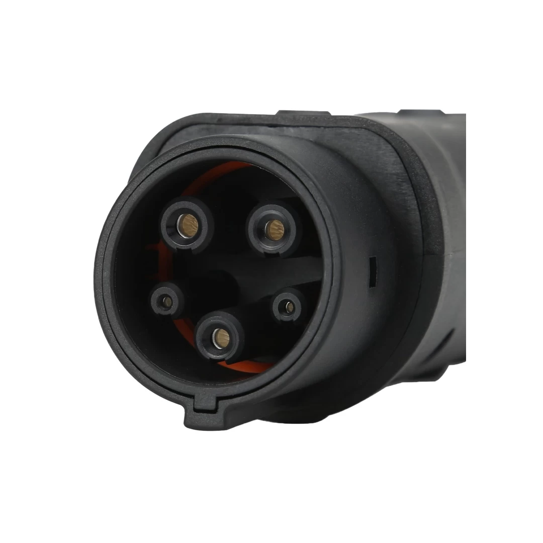 Ev Charging Socket 32A 7.2KW Type2 to Type1 Adapter for Electric Cars with Type 1 Inlet Design-5