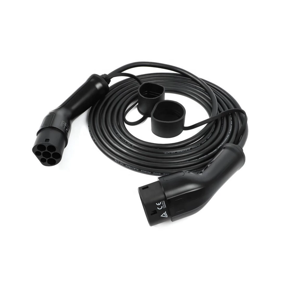 16A 32A IEC 62196 3Phase 5M type 2 to type 1 ev charging cable 5M Ev Charging Cable-3