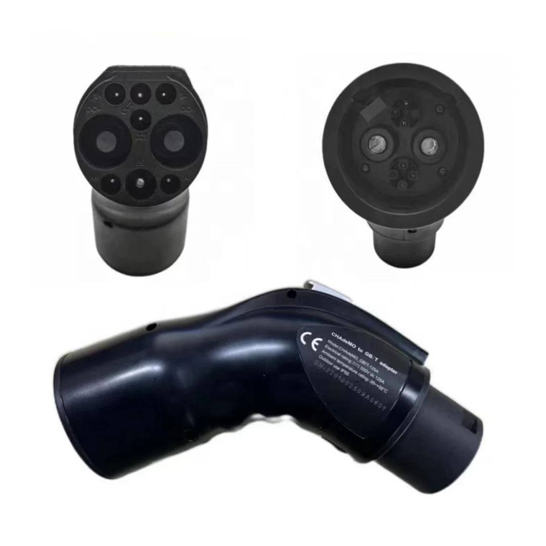 80A/125A/200A/250A EV GBT DC Fast Charging Adapter Chademo CCS 1 CCS 2 to GBT Charging Pile Adapter EV Car Charger Connector2
